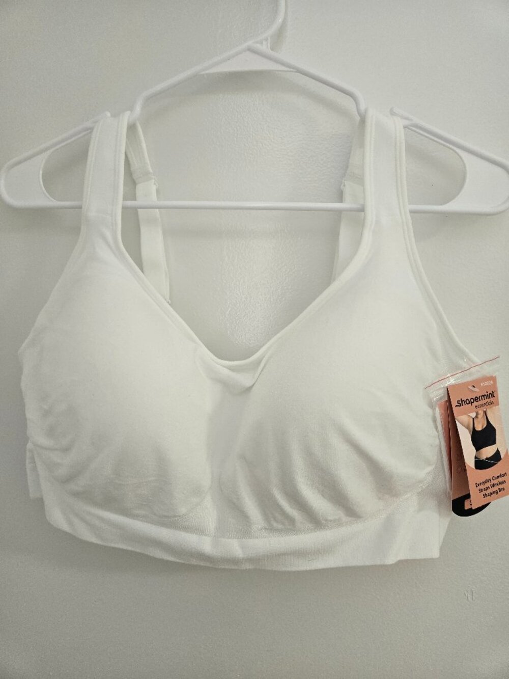 Shapermint Essentials Comfort Straps Wireless Shaping Bra 3XL Full Coverage NWT